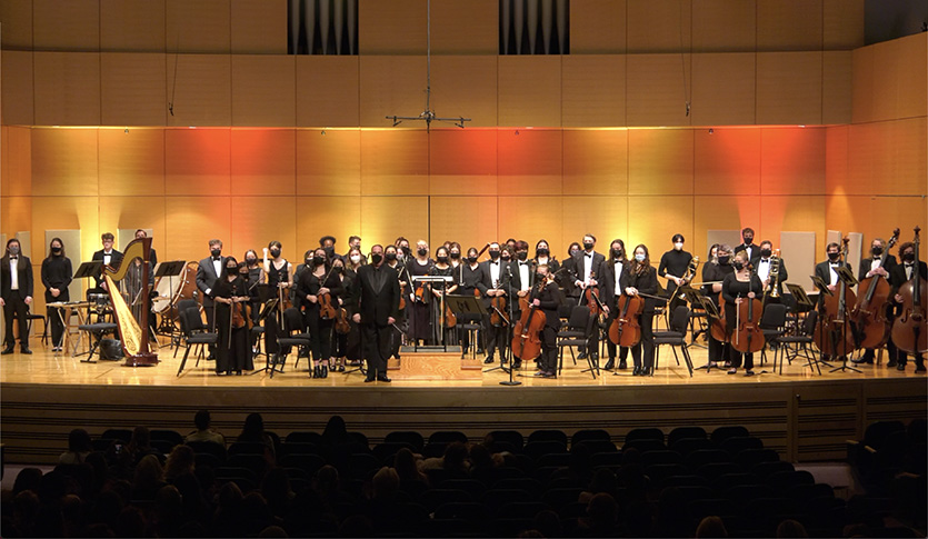 A picture of the CMU Symphony Orchestra
